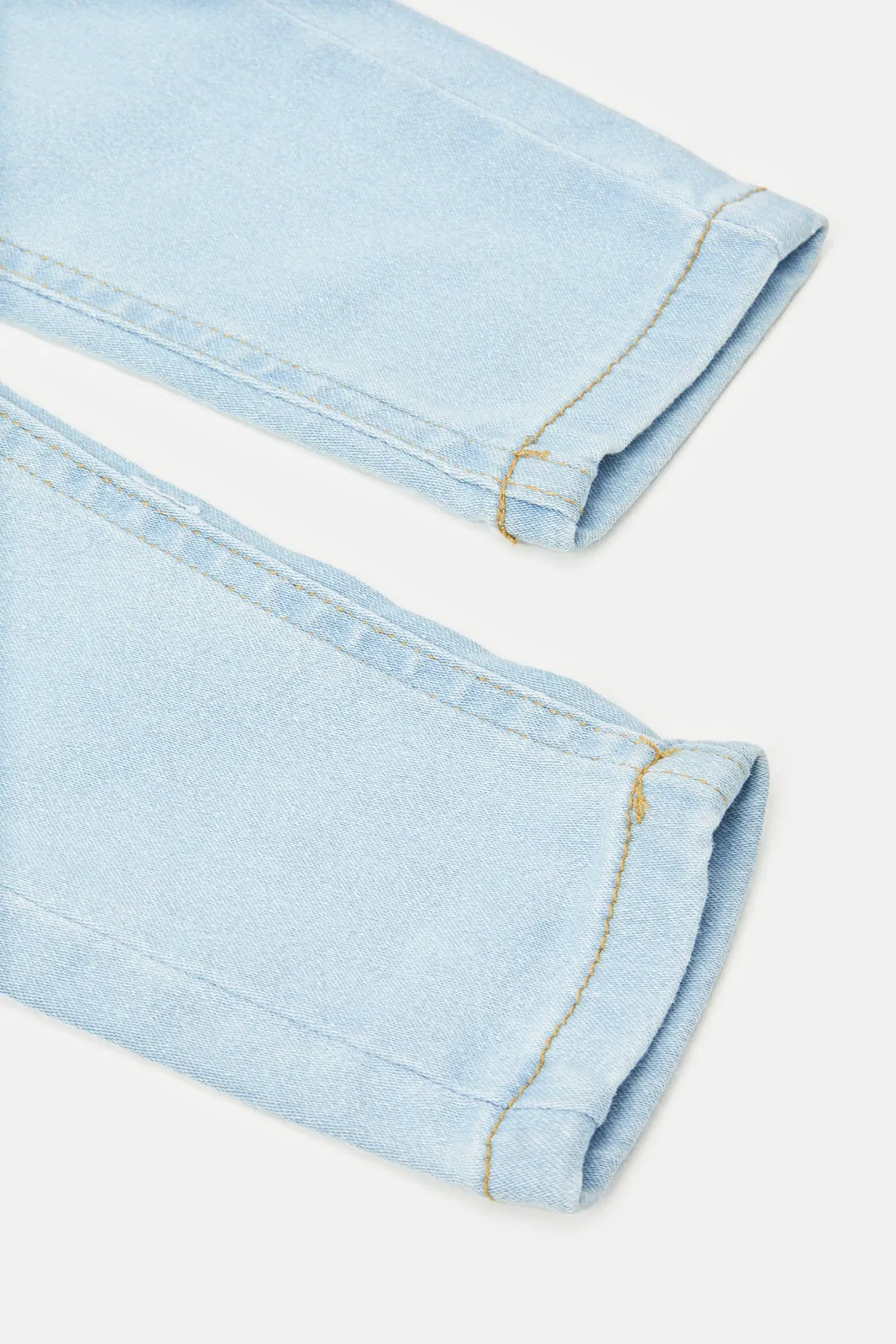 Infant Girls Blue Jeggings