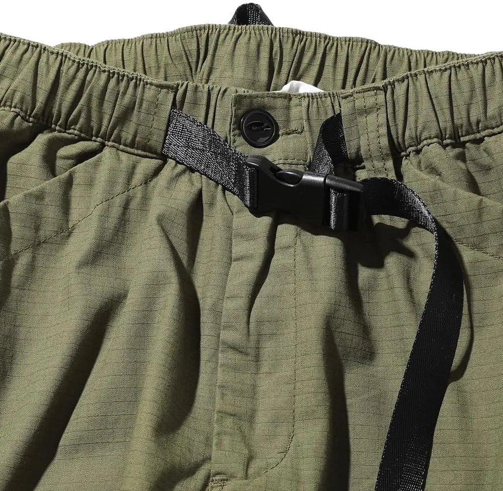 Men's Multi-Pocket Cargo Pants American Casual Wide Leg Trousers