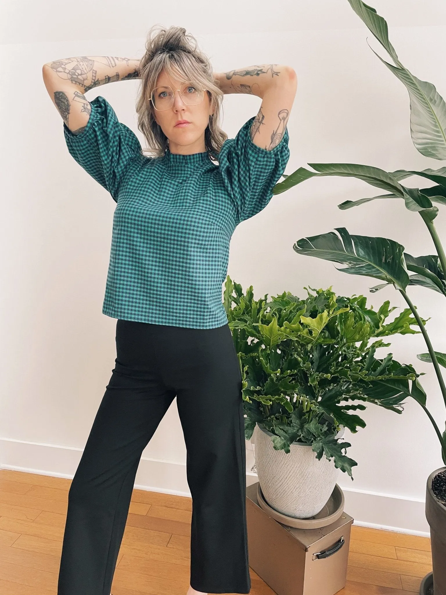 Mercedes Morin Flare Pants (Black)