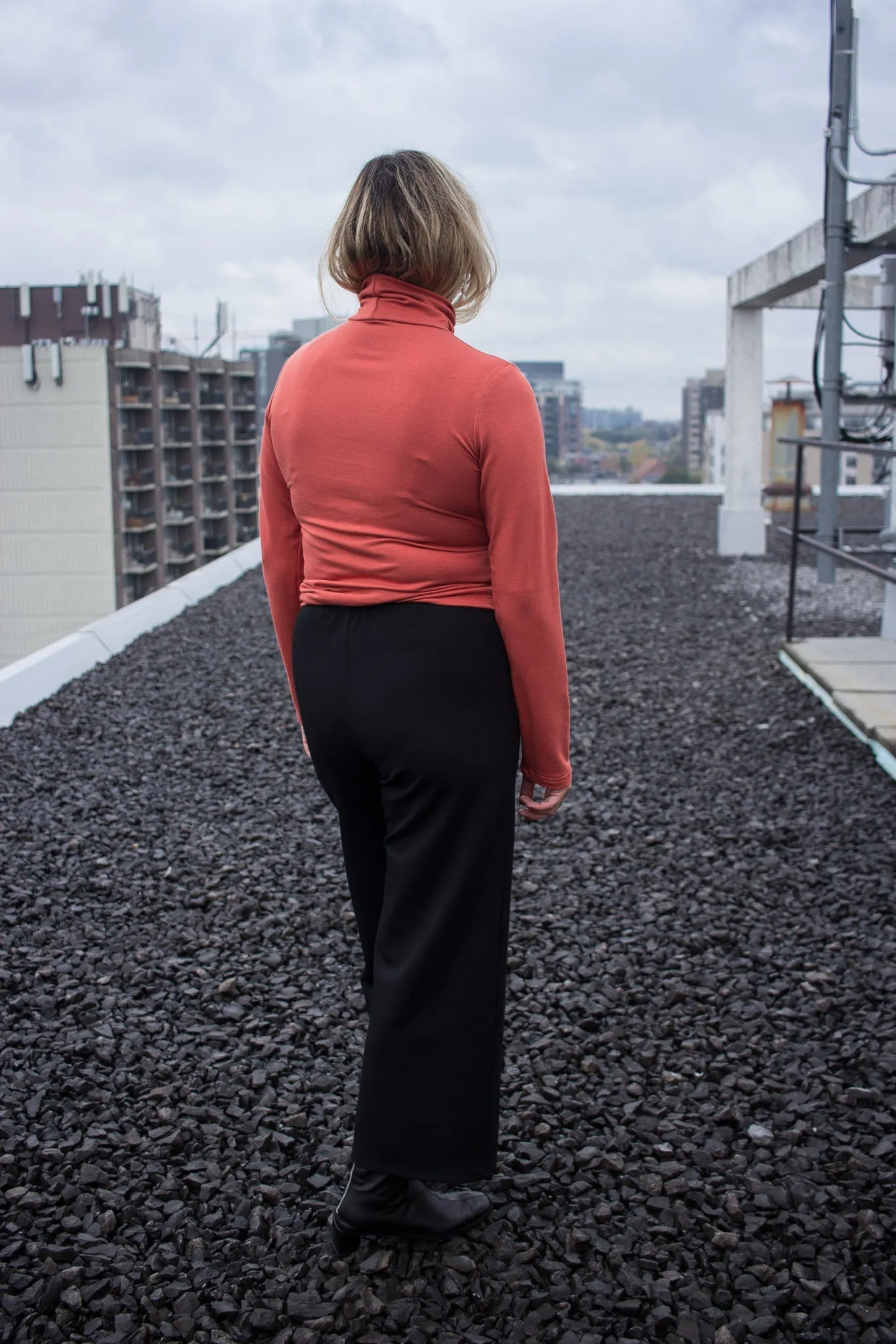 Mercedes Morin Flare Pants (Black)