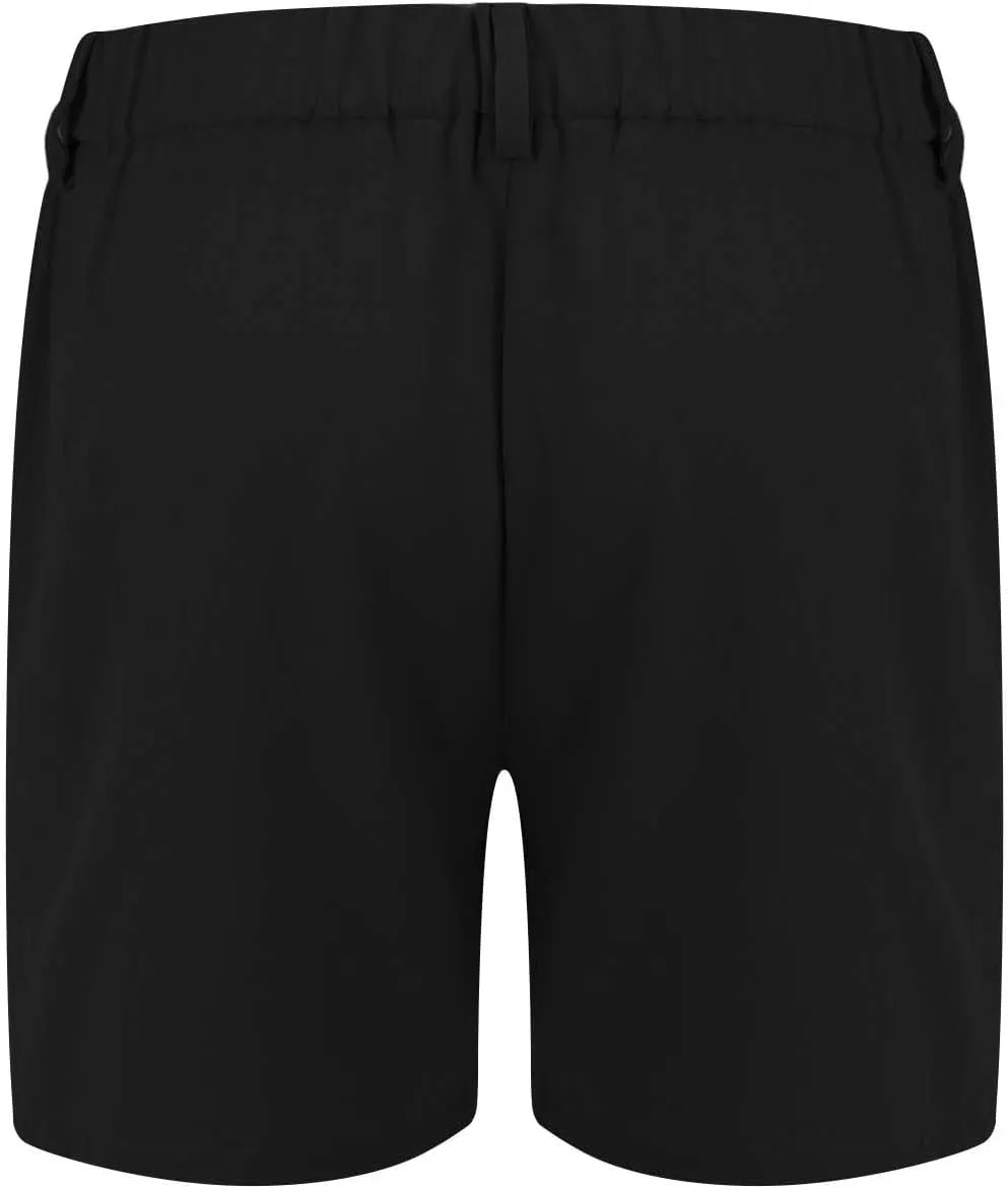Plus Size Shorts Men Casual Cotton Button Elastic Waist Pant Lightweight Summer Beach Vacation Capris Multi-Pockets