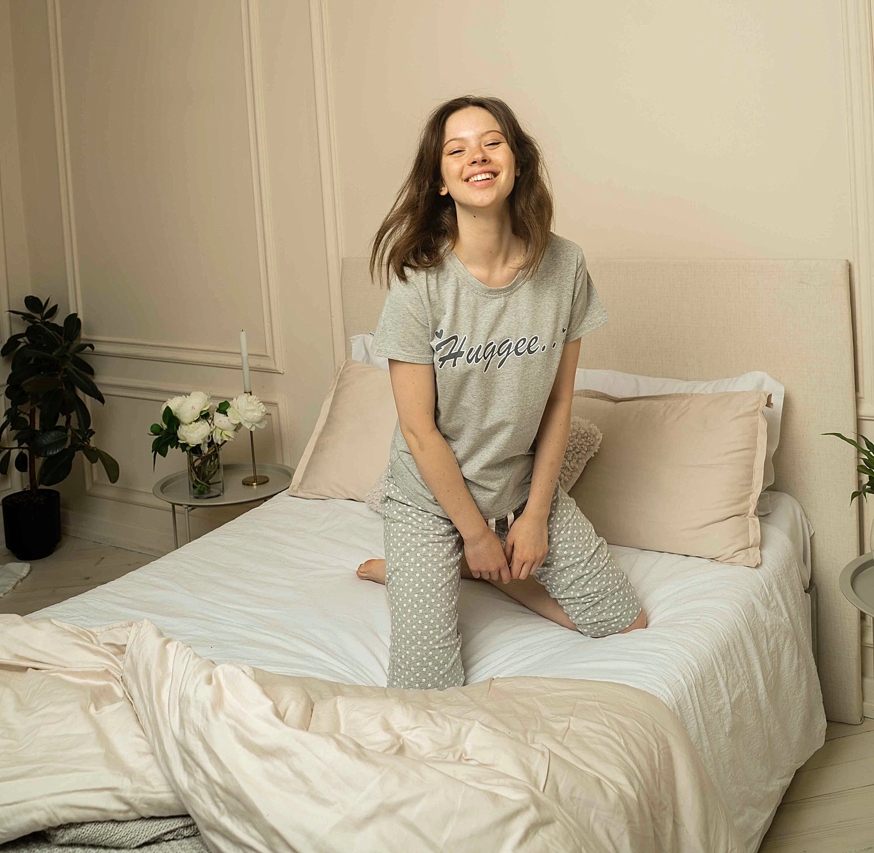 Polka Dot Pajama Set